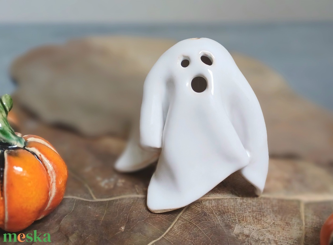 Kerámia szellem - otthon & életmód - dekoráció - halloween - halloweeni figurák - Meska.hu