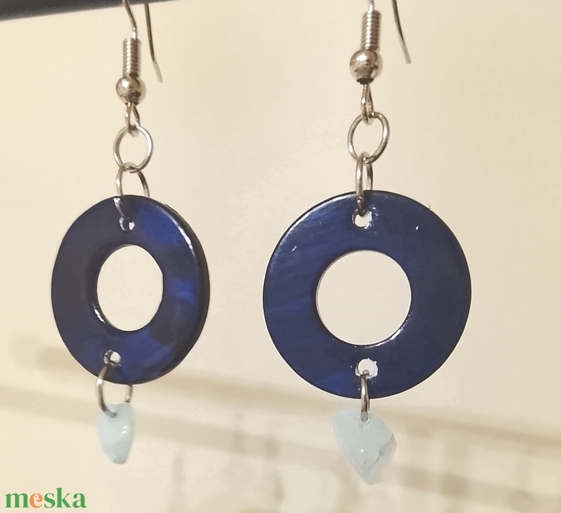 Fülbevaló   - ékszer - fülbevaló - lógó fülbevaló - Meska.hu