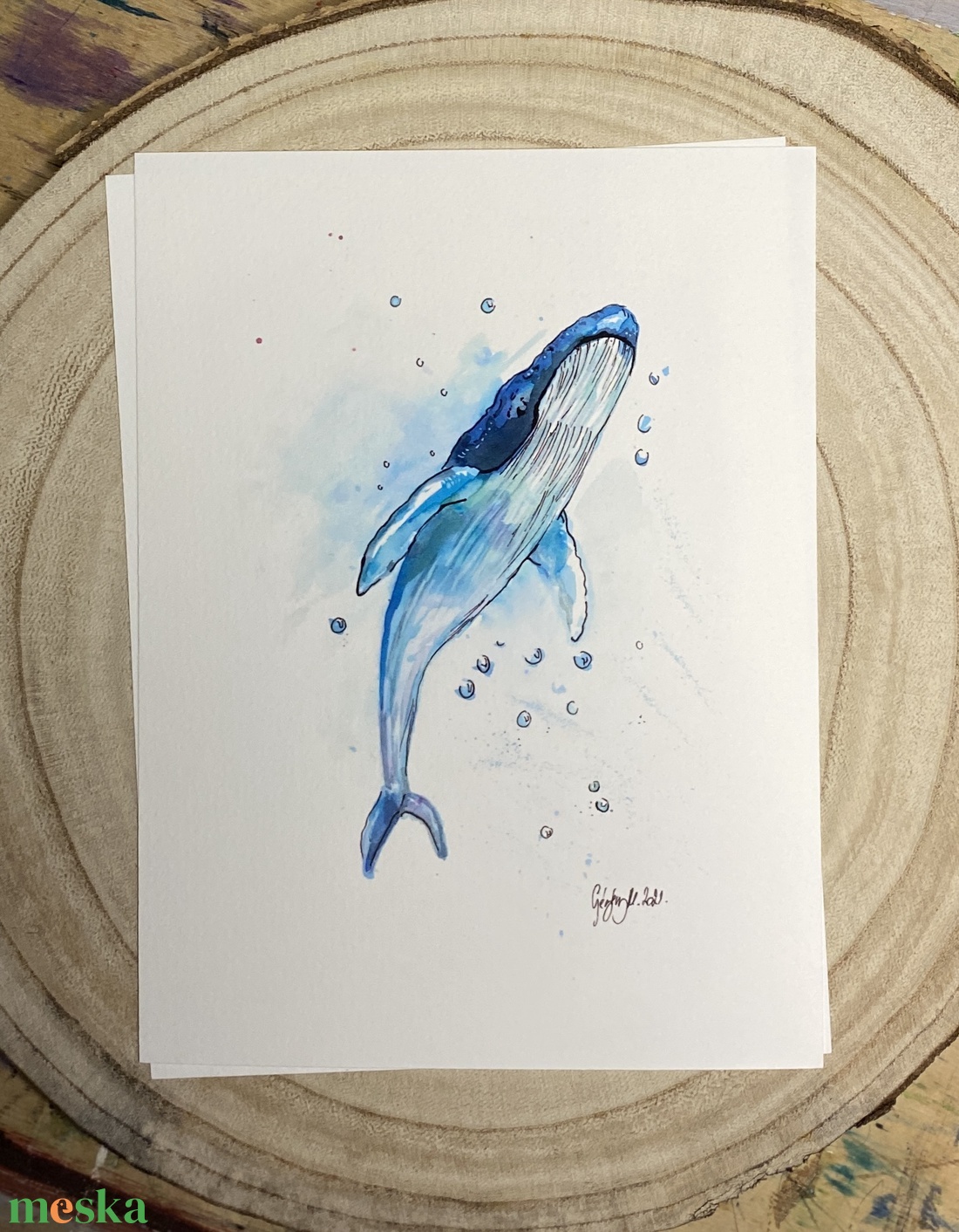 Tengeri kollekció - művészet - festmény - festmény vegyes technika - Meska.hu