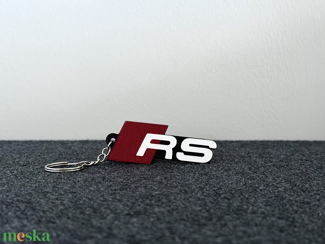 AUDI RS kulcstartó - táska & tok - kulcstartó & táskadísz - kulcstartó - Meska.hu