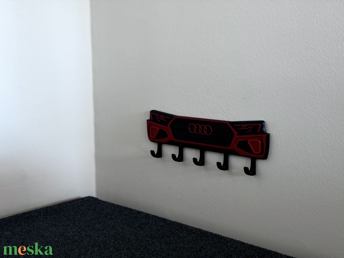 AUDI fali tartó - otthon & életmód - dekoráció - fali és függő dekoráció - fali kulcstartó - Meska.hu
