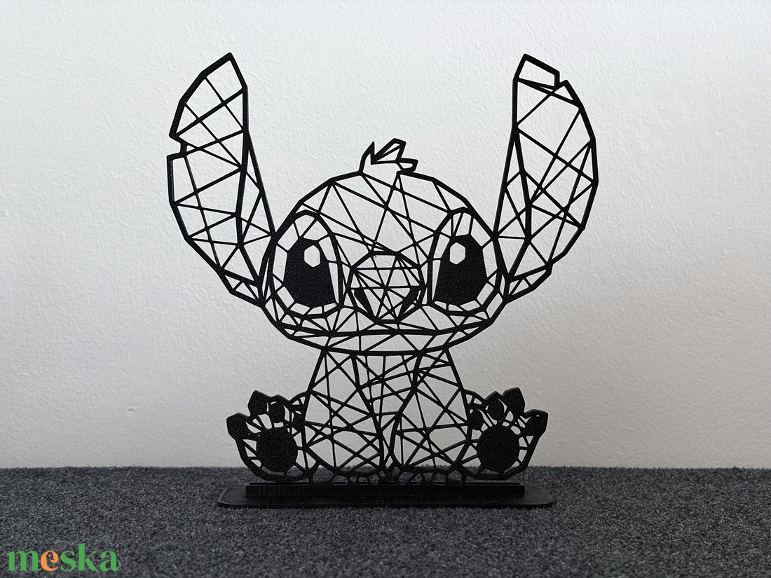 Dekoratív geometrikus Stitch - otthon & életmód - dekoráció - asztal és polc dekoráció - asztaldísz - Meska.hu