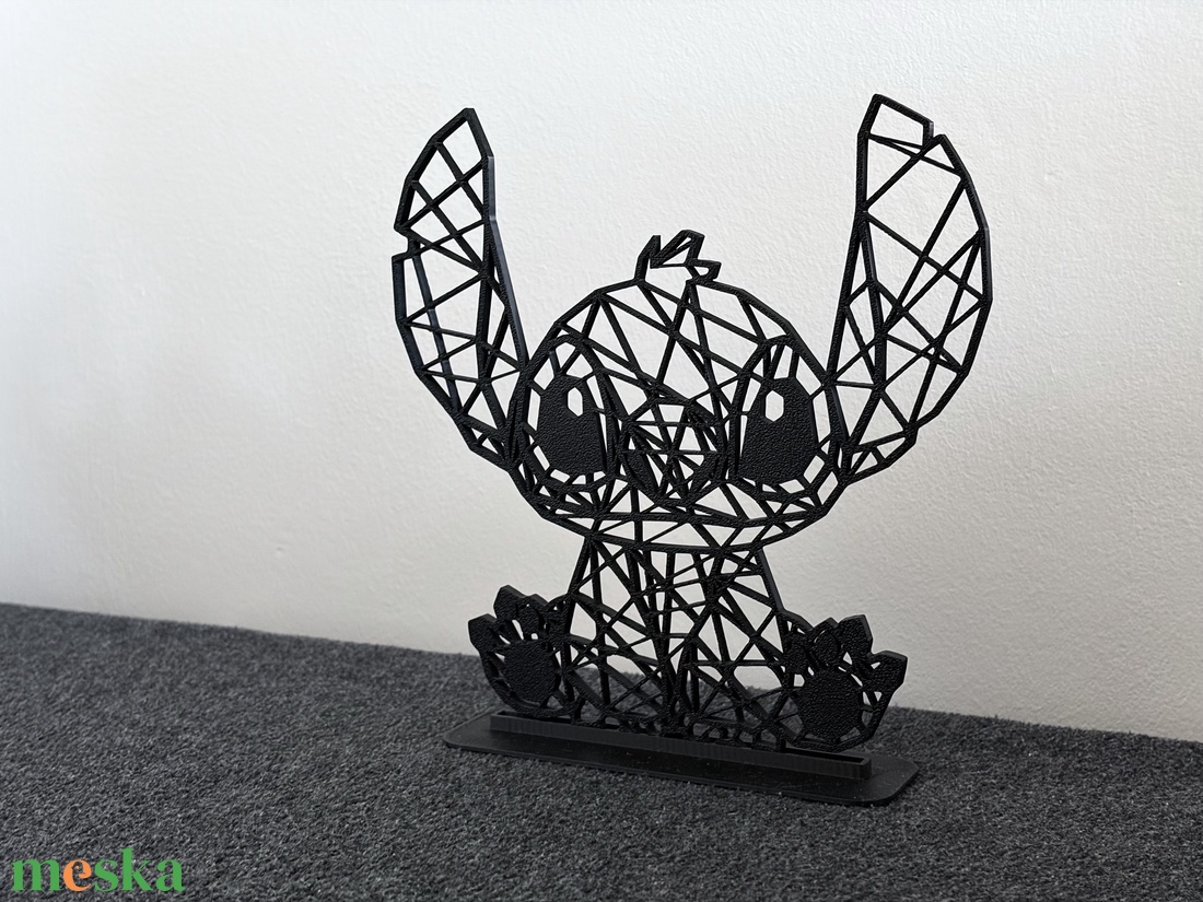 Dekoratív geometrikus Stitch - otthon & életmód - dekoráció - asztal és polc dekoráció - asztaldísz - Meska.hu