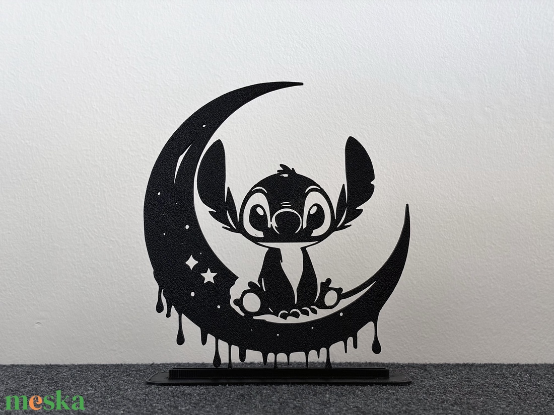 Stitch Dreaming on the Moon � Asztali Dekoráció - otthon & életmód - dekoráció - asztal és polc dekoráció - asztaldísz - Meska.hu