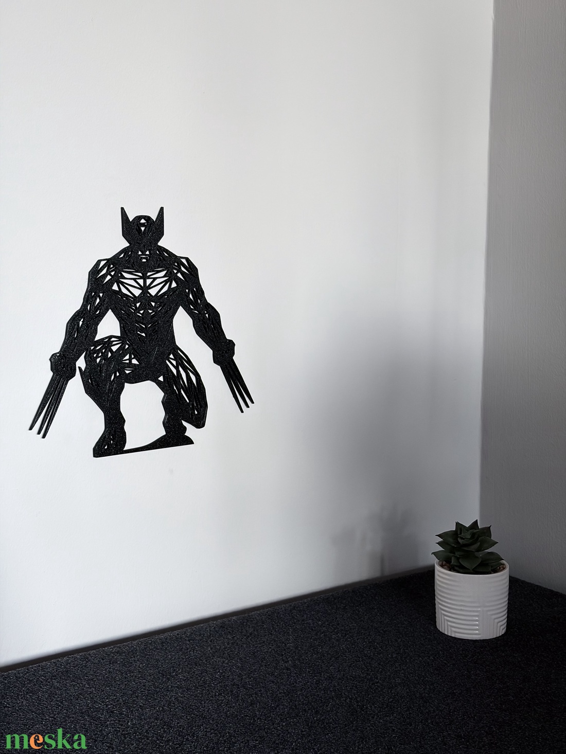 Geometrikus Rozsomák (Wolverine) Fali Dekoráció � Erő és Stílus egyben - otthon & életmód - dekoráció - fali és függő dekoráció - álomfogó - Meska.hu