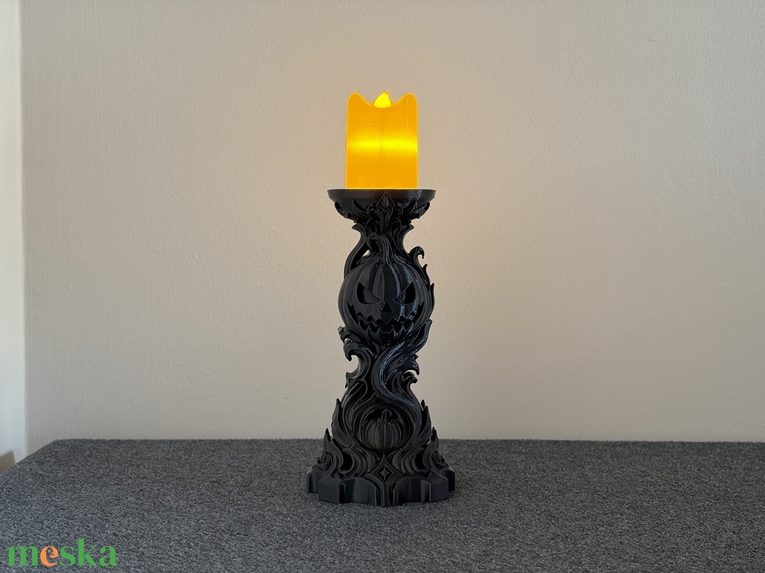 Töklámpásos LED mécsestartó / hangulatlámpa - otthon & életmód - dekoráció - halloween - halloweeni dekoráció - Meska.hu
