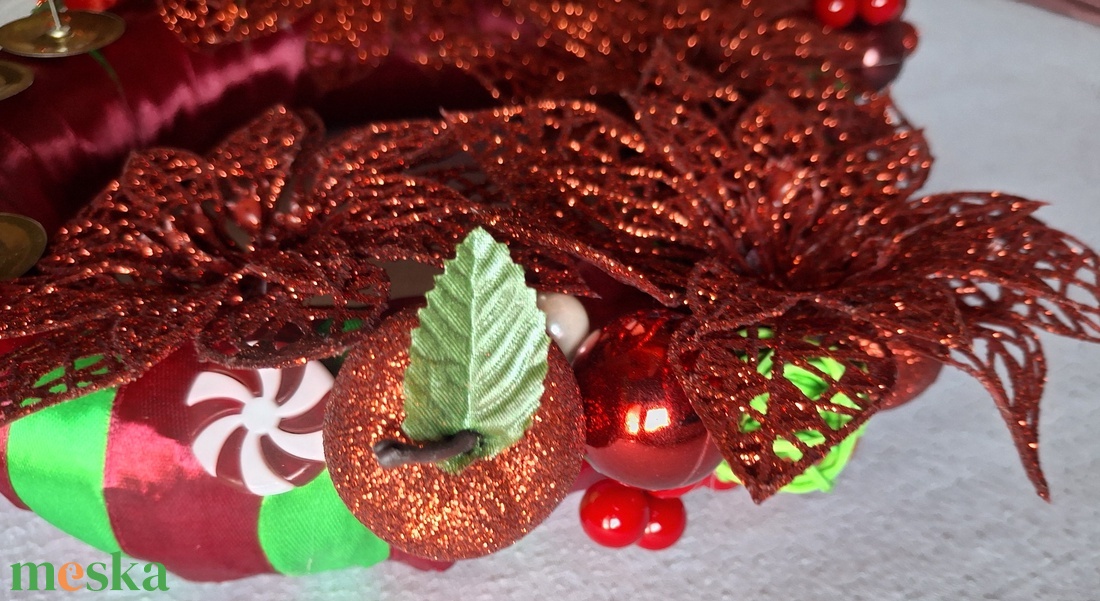 Csupa piros adventi koszorú - karácsony - adventi díszek - adventi koszorú - Meska.hu Csupa piros adventi koszorú - karácsony - adventi díszek - adventi koszorú - Meska.hu