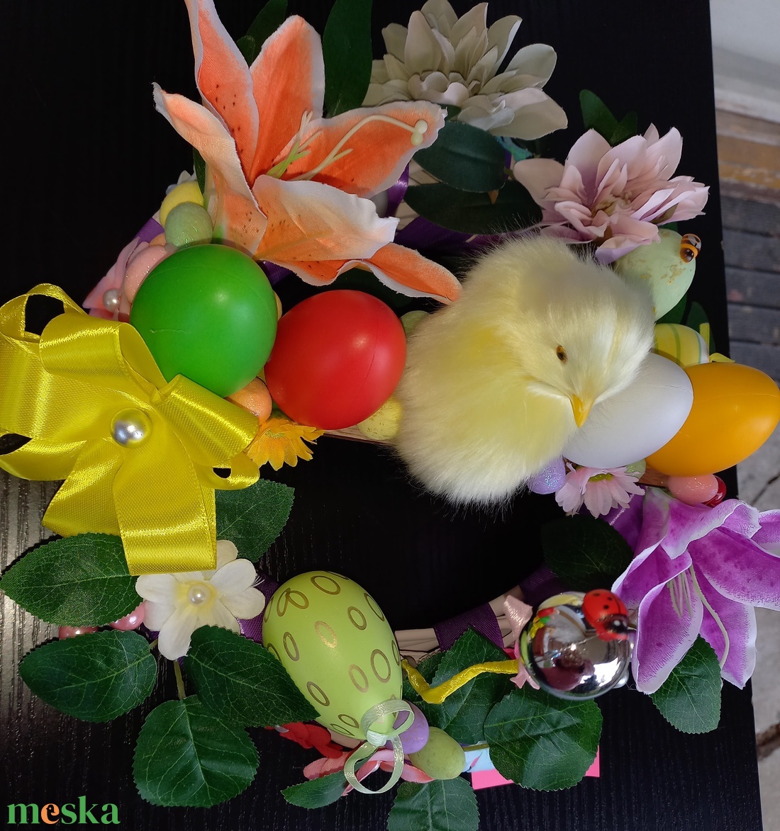 Újszülött csibe első léggömbje - otthon & életmód - dekoráció - asztal és polc dekoráció - asztaldísz - Meska.hu