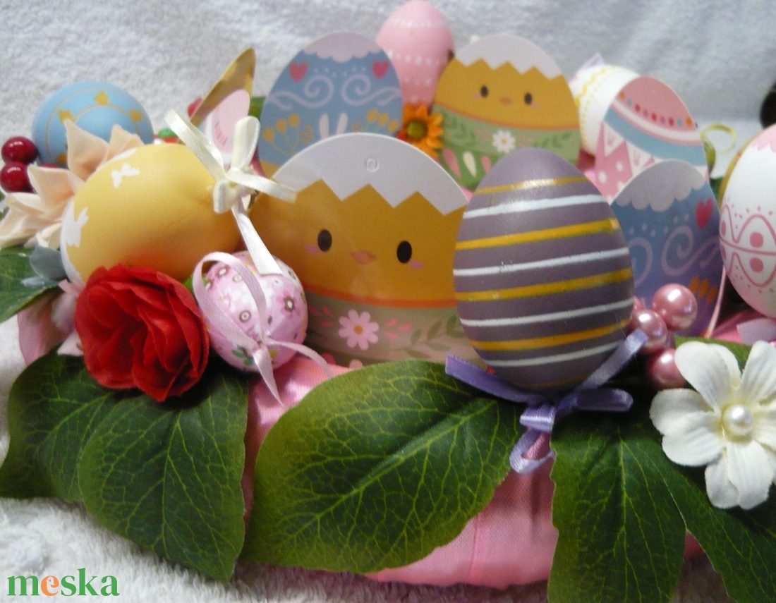 Papírtojások - otthon & életmód - dekoráció - húsvéti asztaldíszek - Meska.hu