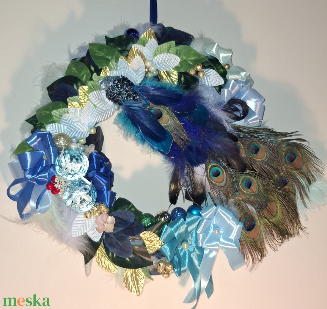 Páva hölgy várja a párját - otthon & életmód - dekoráció - asztal és polc dekoráció - asztaldísz - Meska.hu