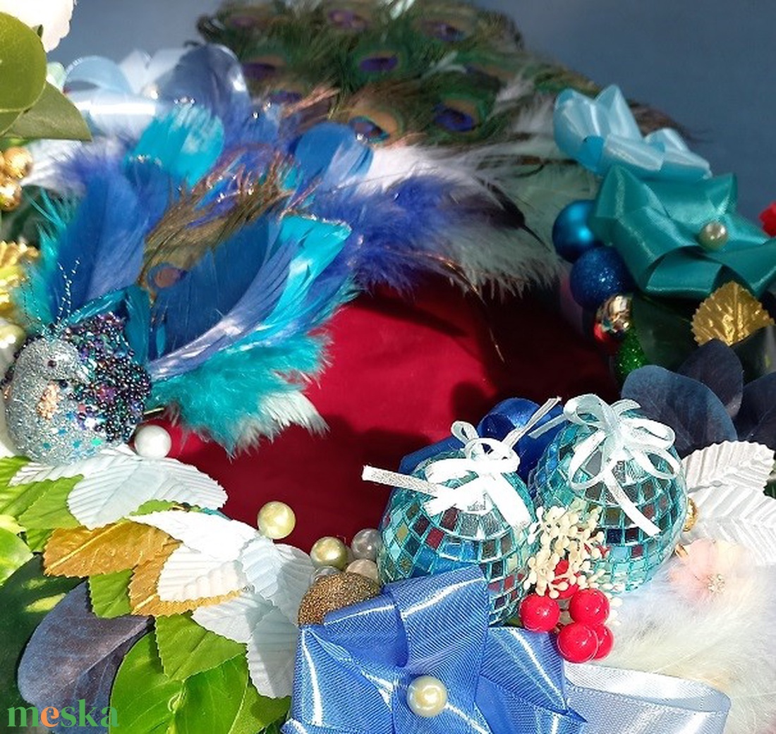 Páva hölgy várja a párját - otthon & életmód - dekoráció - asztal és polc dekoráció - asztaldísz - Meska.hu