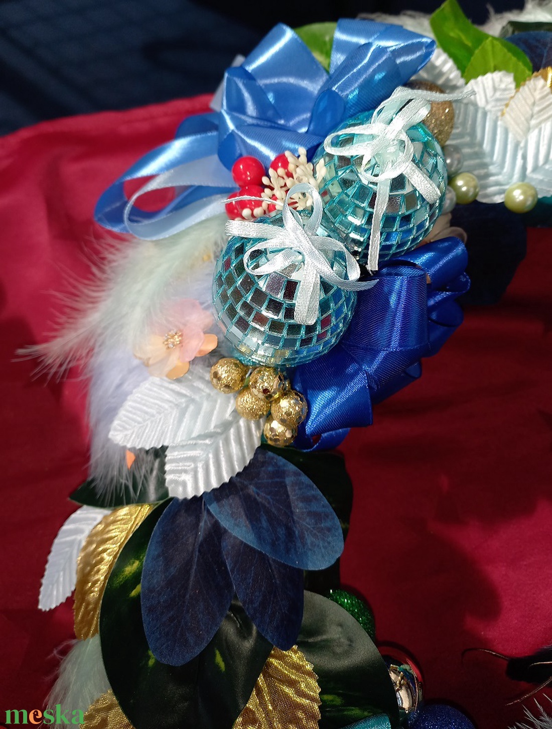 Páva hölgy várja a párját - otthon & életmód - dekoráció - asztal és polc dekoráció - asztaldísz - Meska.hu