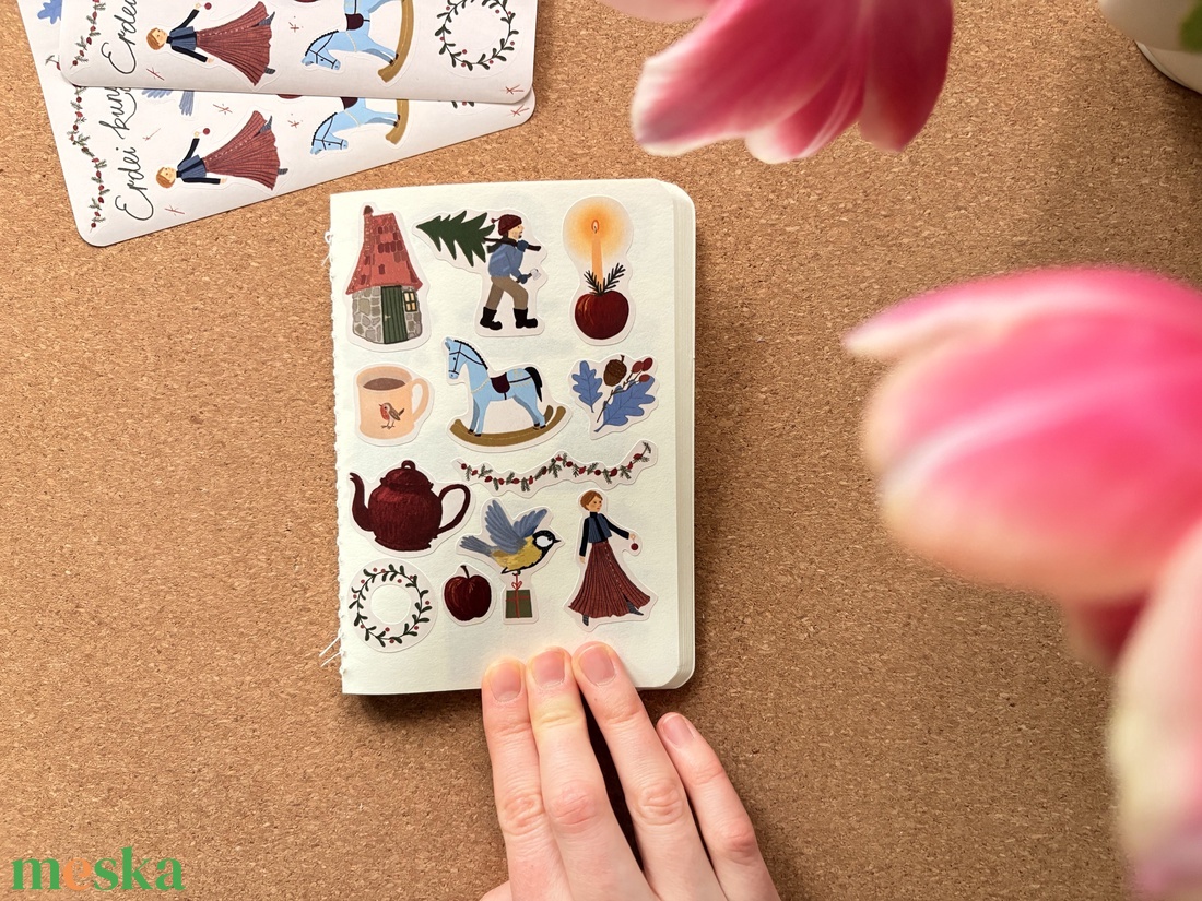 matricaív - Erdei kunyhó - otthon & életmód - papír, írószer - matrica, matrica csomag - Meska.hu