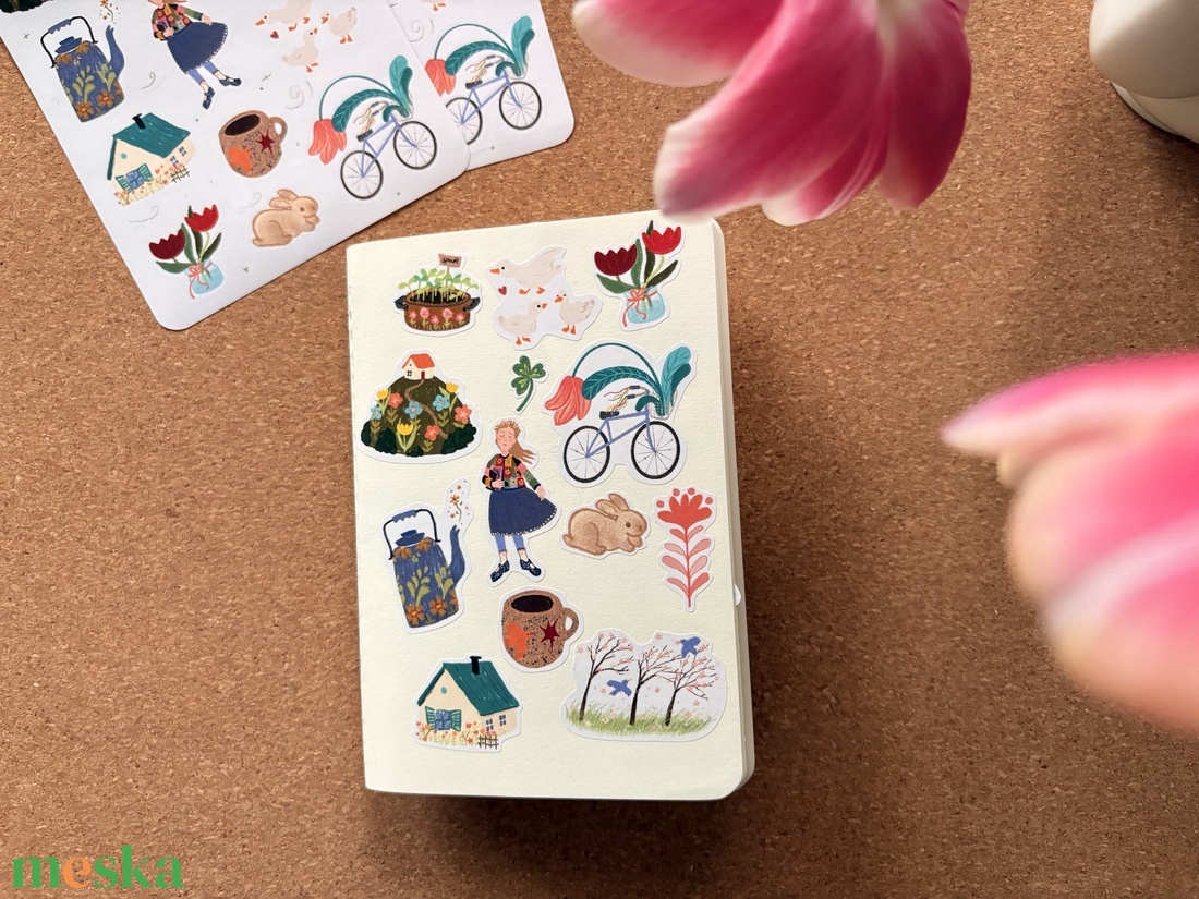 matricaív - Tavaszi szél - kellékek & szerszámok - dekorációs kellékek - matricaív - Meska.hu