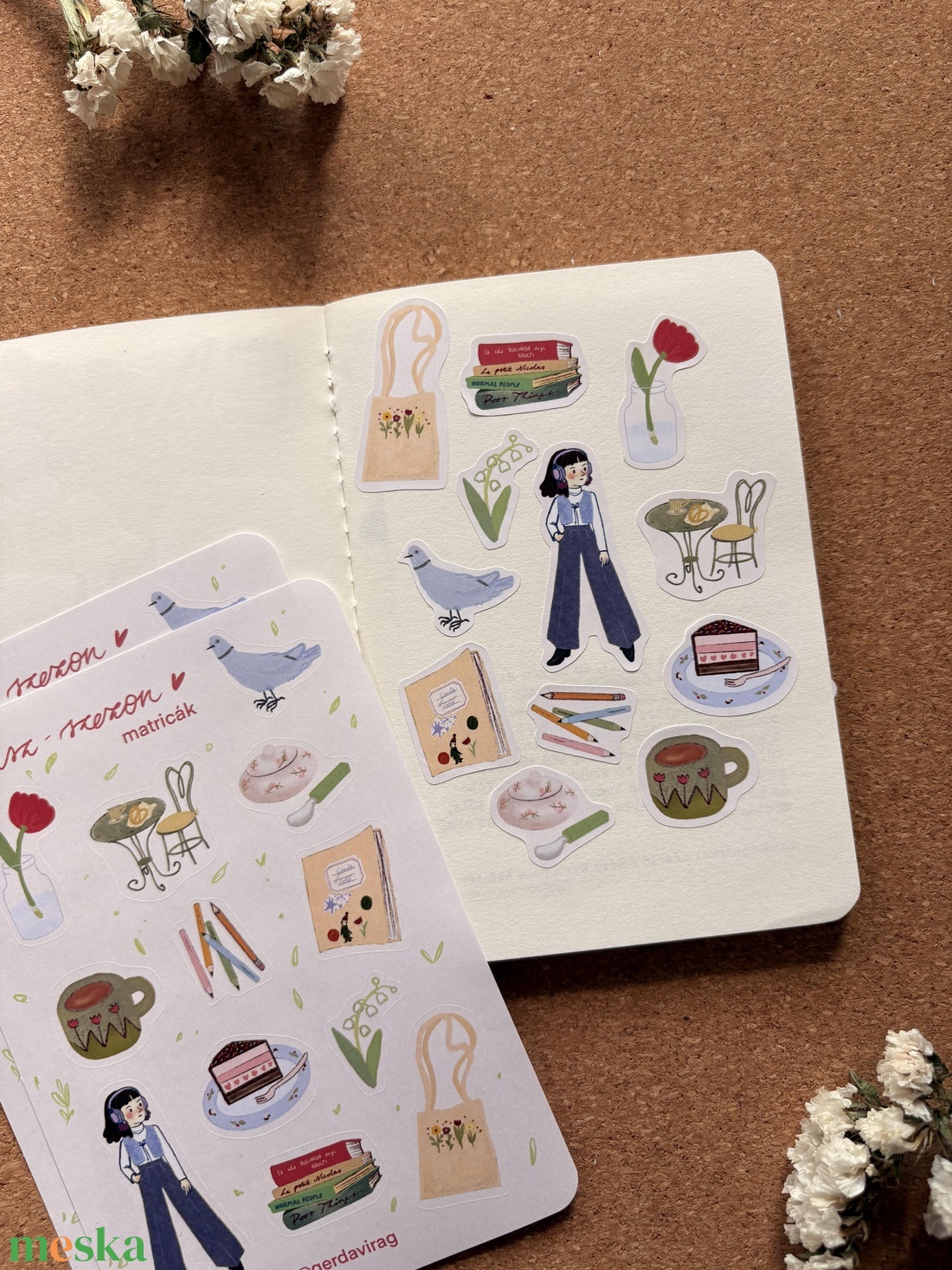 matricaív - Terasz szezon - otthon & életmód - papír, írószer - matrica, matrica csomag - Meska.hu