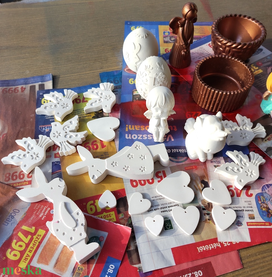 Öntött figurák  - diy (csináld magad) - egységcsomag - Meska.hu