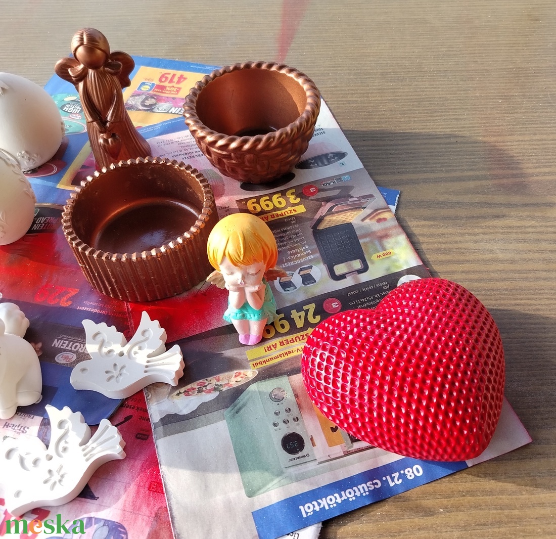 Öntött figurák  - diy (csináld magad) - egységcsomag - Meska.hu