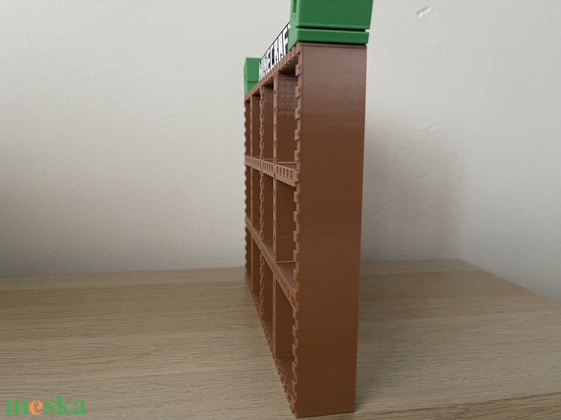 Minecraft polc 12 férőhelyes - otthon & életmód - tárolás & rendszerezés - doboz - Meska.hu