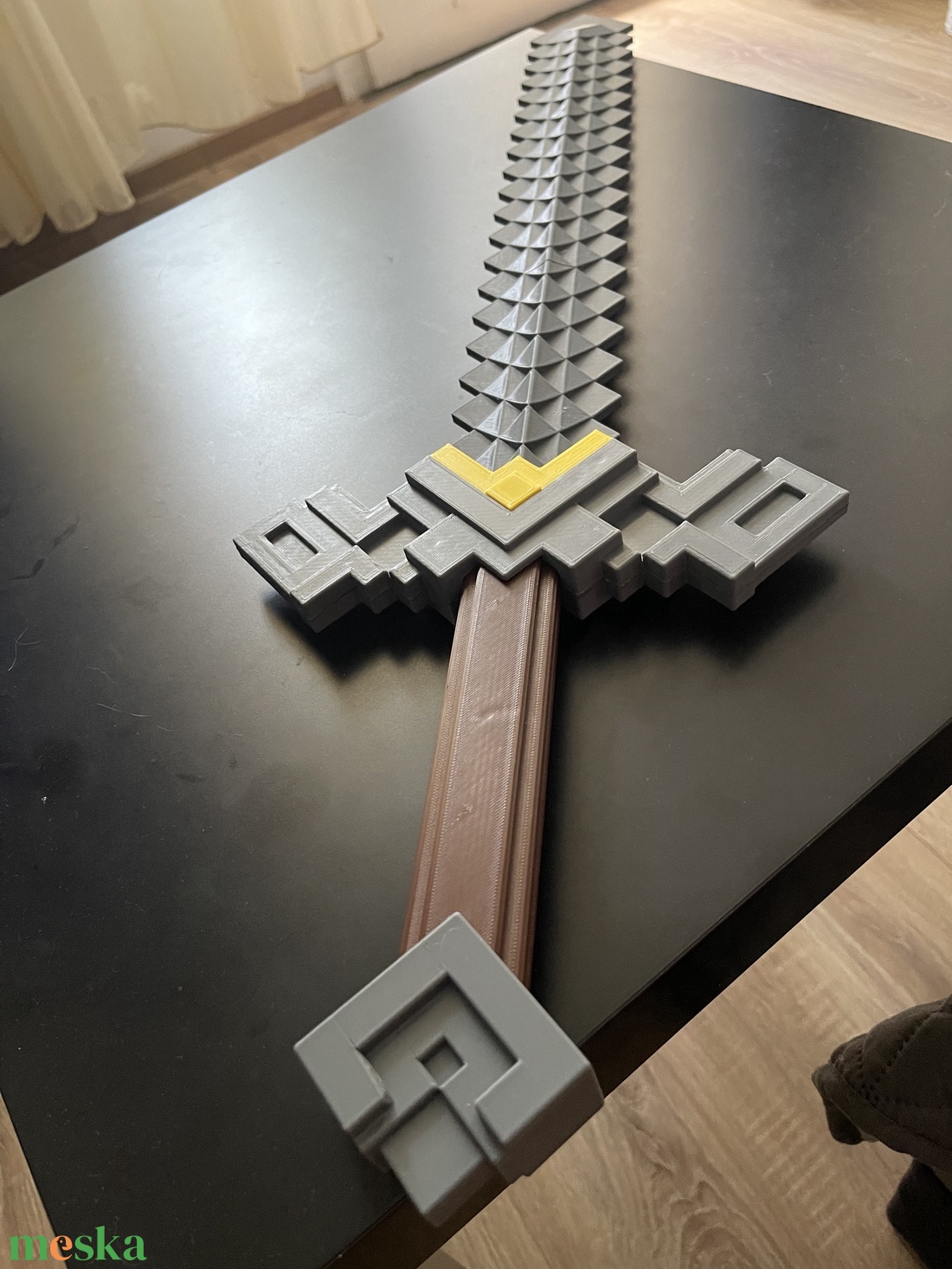 Minecraft Master Sword replica - játék & sport - szerepjáték - Meska.hu