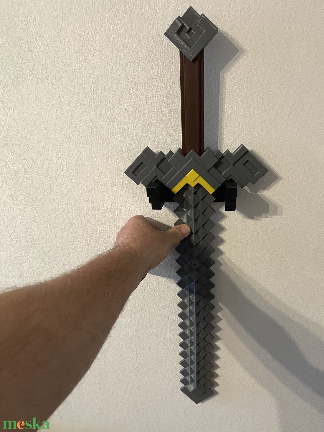 Minecraft Master Sword replica - játék & sport - szerepjáték - Meska.hu