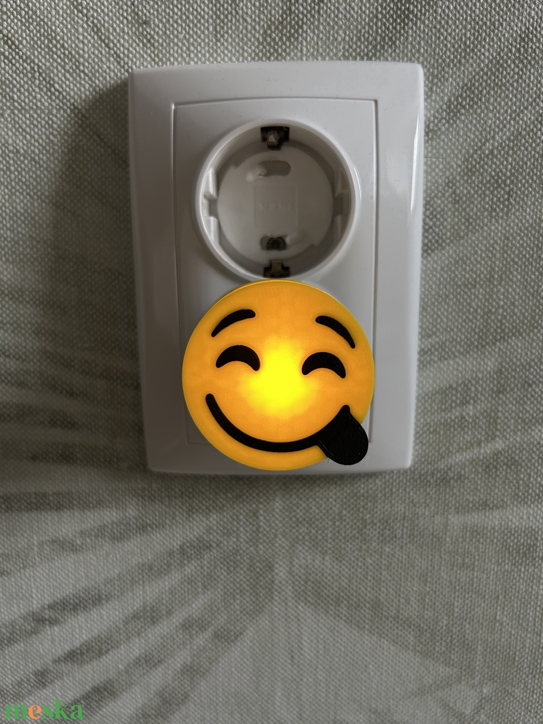 3 az 1-ben mosolygós éjjeli lámpa gyerekeknek + 1db dugalj - otthon & életmód - lámpa - hangulatlámpa - Meska.hu