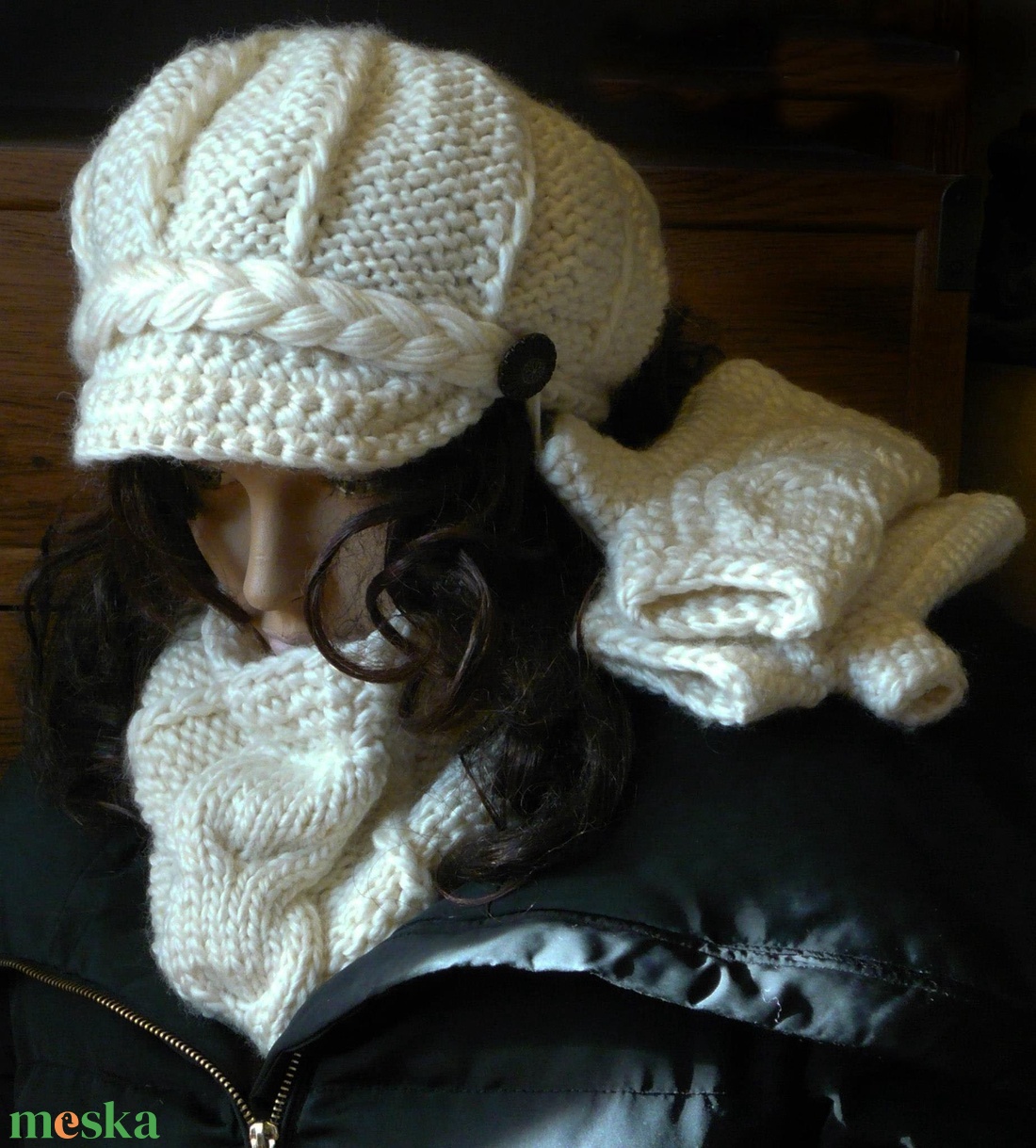 Női sapka sál kézmelegítő szett - ruha & divat - sál, sapka, kendő - kesztyű - Meska.hu Női sapka sál kézmelegítő szett - ruha & divat - sál, sapka, kendő - kesztyű - Meska.hu