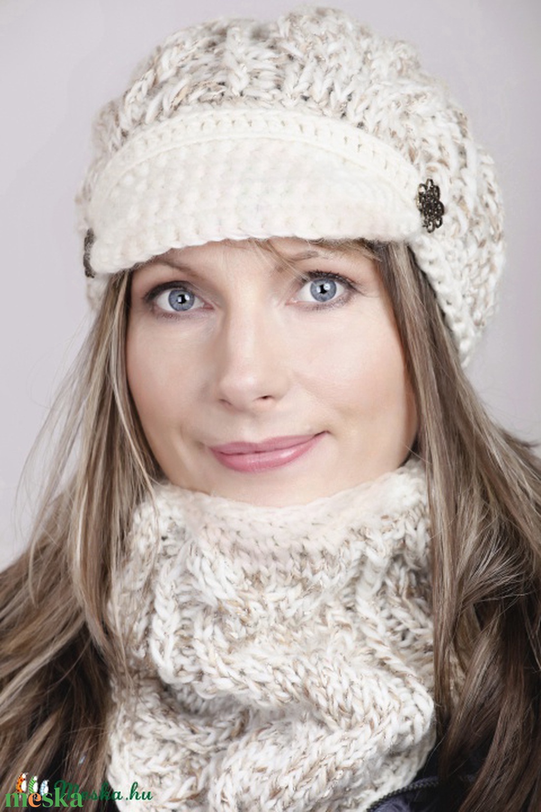 Női  sapka és sál szett - ruha & divat - sál, sapka, kendő - kesztyű - Meska.hu Női  sapka és sál szett - ruha & divat - sál, sapka, kendő - kesztyű - Meska.hu
