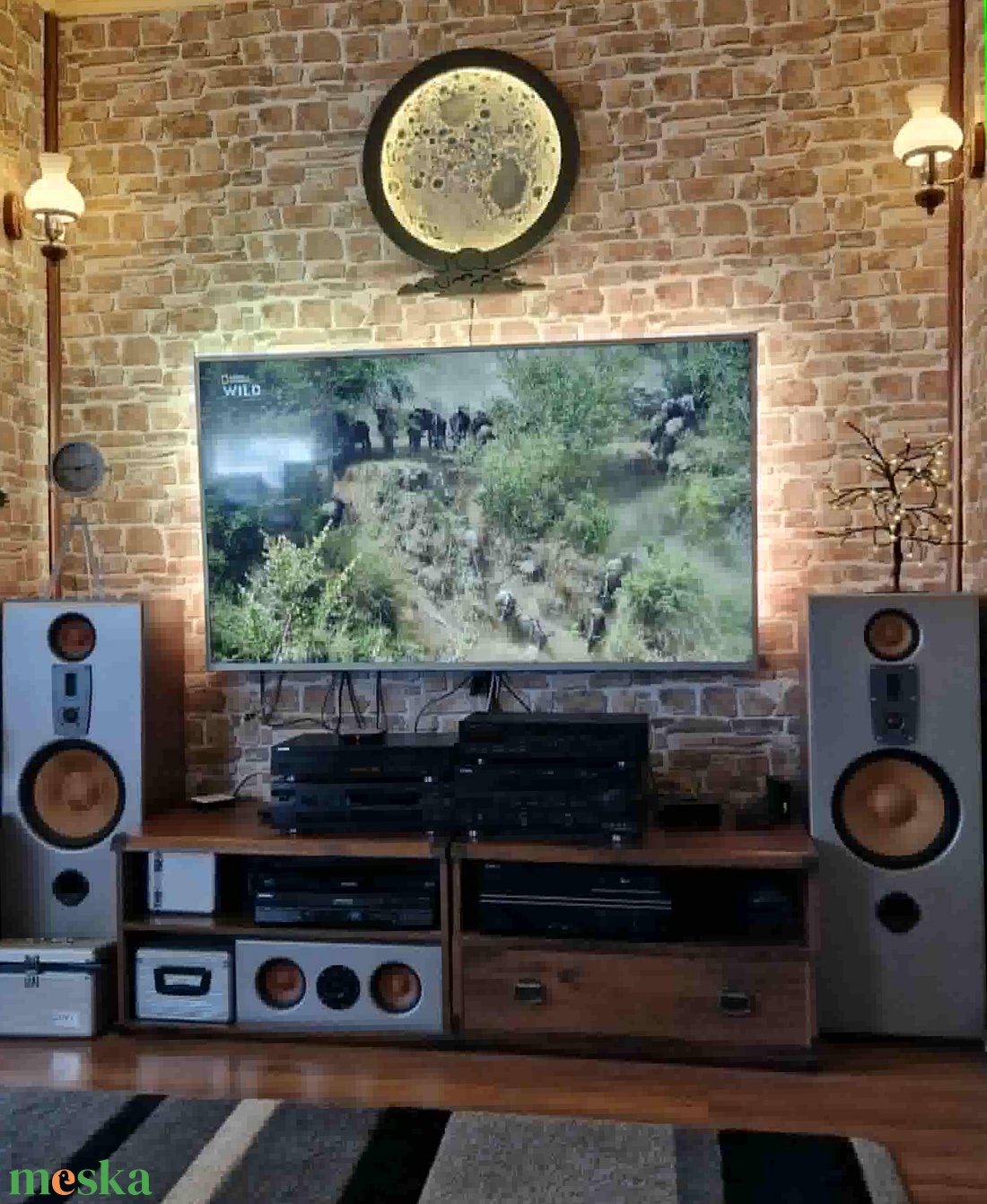 Hold lámpa és dekoráció - otthon & életmód - dekoráció - fali és függő dekoráció - falra akasztható dekor - Meska.hu Hold lámpa és dekoráció - otthon & életmód - dekoráció - fali és függő dekoráció - falra akasztható dekor - Meska.hu