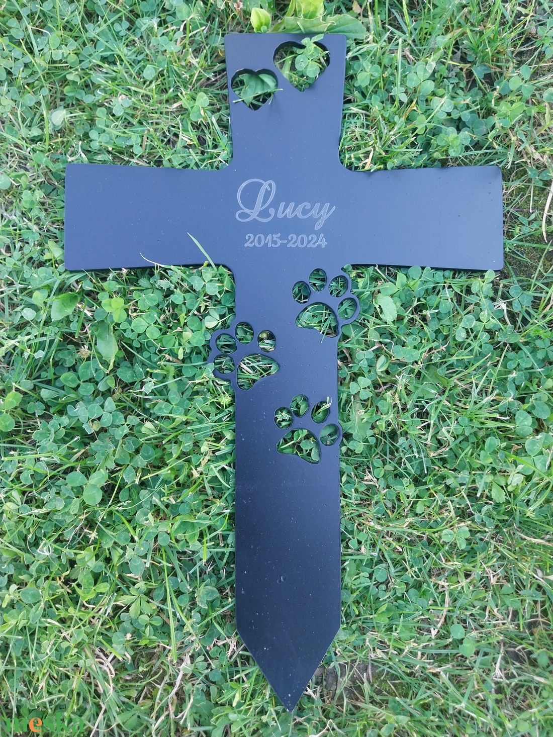 Kisállat emlékkereszt - otthon & életmód - kisállatoknak - más házikedvenceknek - Meska.hu