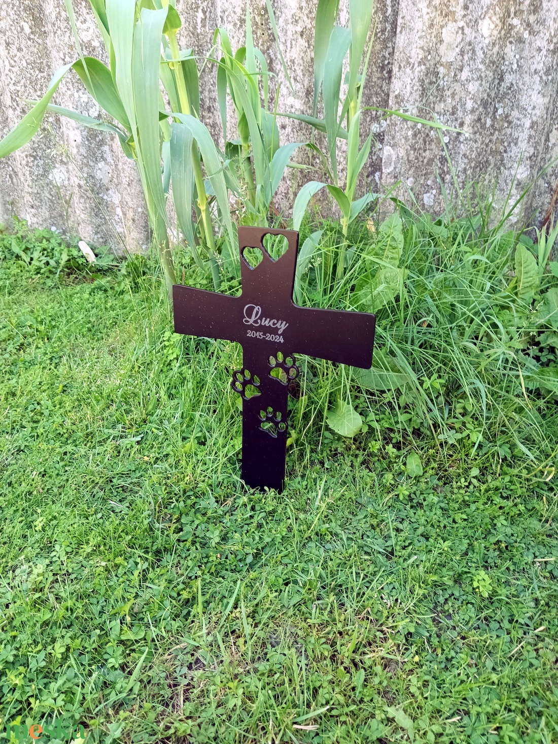 Kisállat emlékkereszt - otthon & életmód - kisállatoknak - más házikedvenceknek - Meska.hu