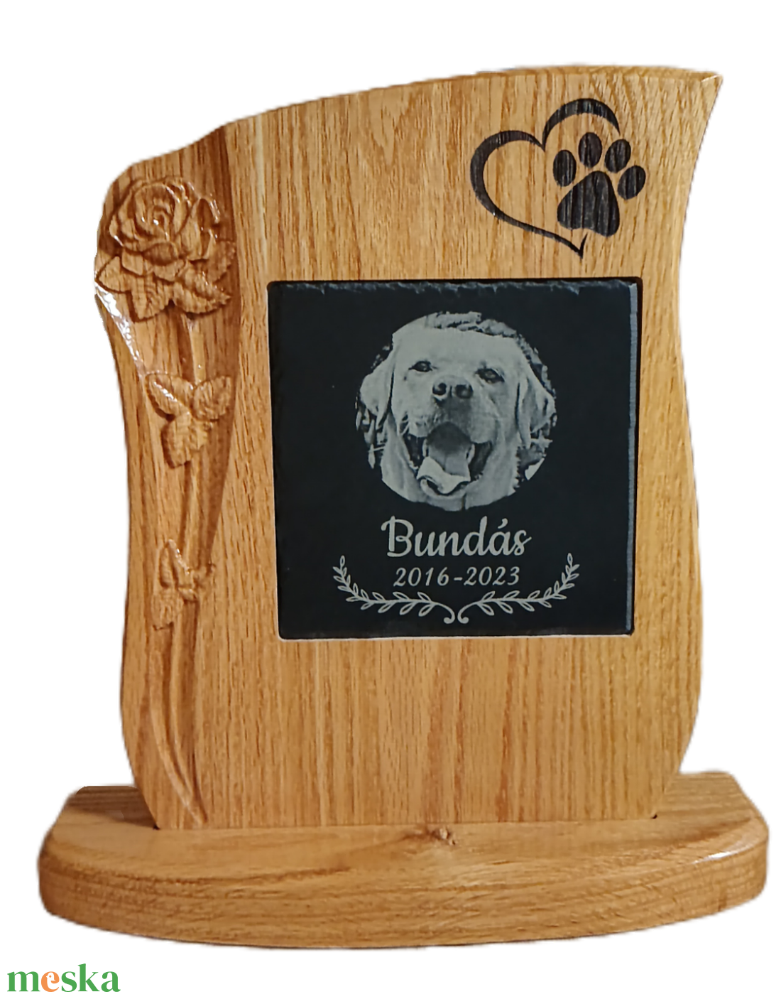 Kisállat síremlék emléktáblával - otthon & életmód - kisállatoknak - más házikedvenceknek - Meska.hu