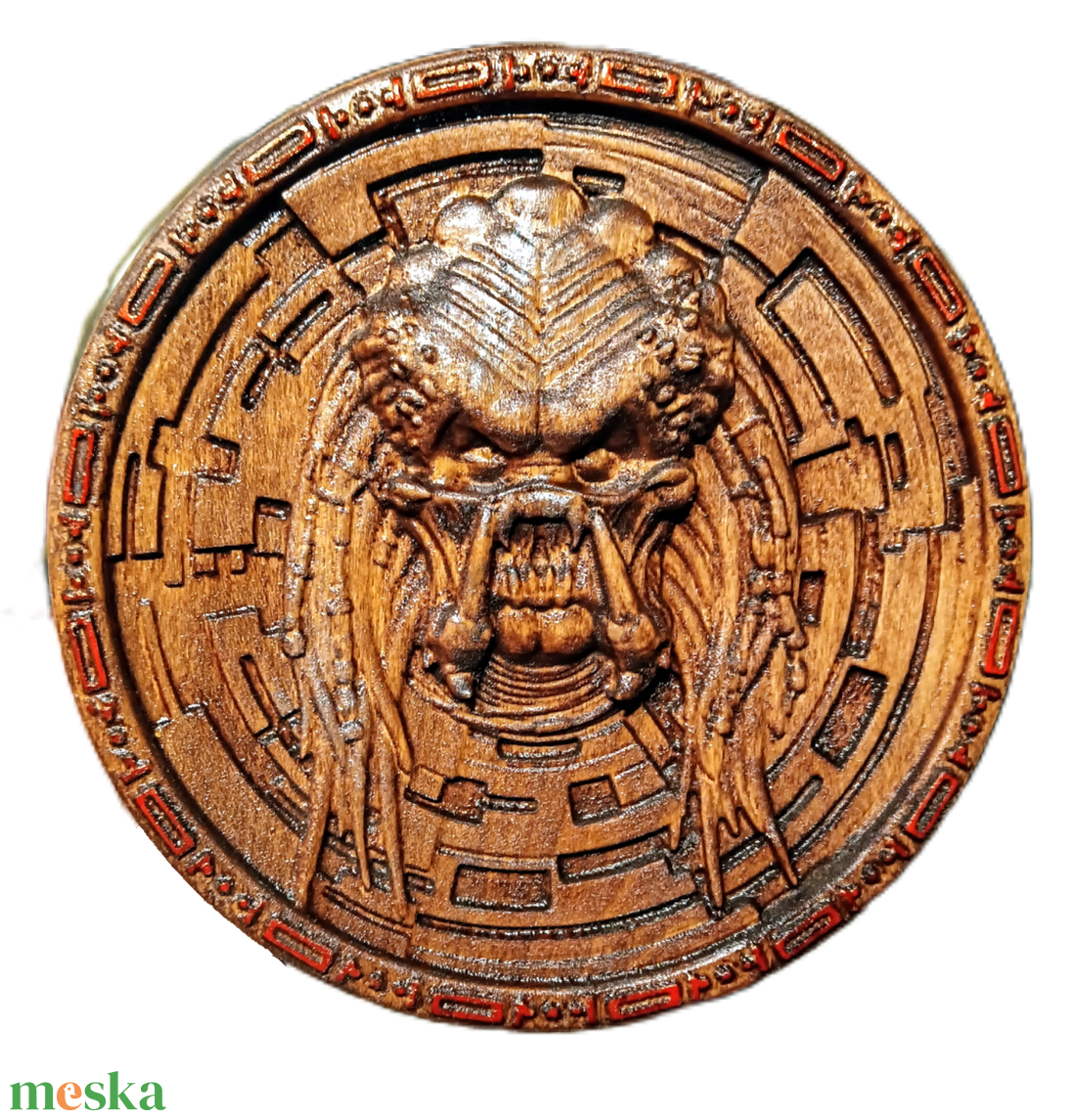 Fargott predator falidísz - otthon & életmód - dekoráció - kép & falikép - fából készült kép - Meska.hu