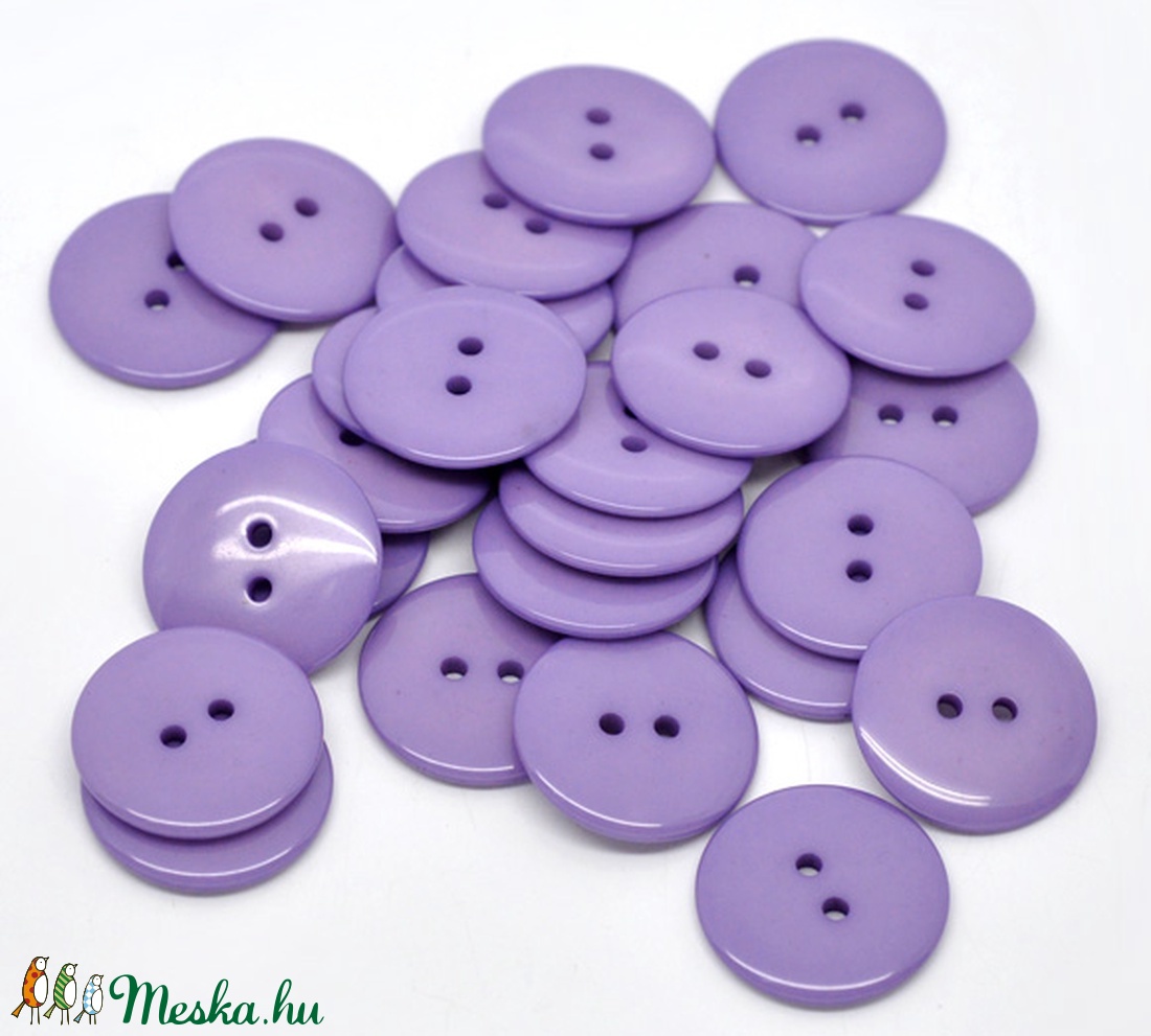 Kerek 23 mm-es levendula színű gombok vegyes színekben - kellékek & szerszámok - dekorációs kellékek - Meska.hu Kerek 23 mm-es levendula színű gombok vegyes színekben - kellékek & szerszámok - dekorációs kellékek - Meska.hu