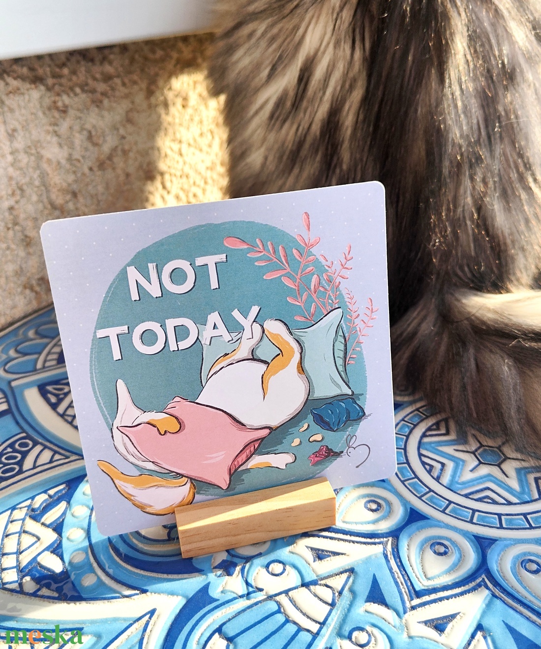 Social Battery töltődés módban � introvertált nyuszi print szett - művészet - grafika & illusztráció - digitális - Meska.hu