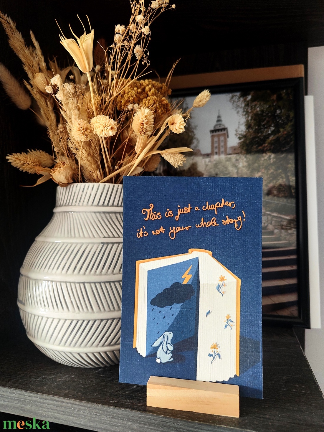 This Is Just a Chapter-reményt adó nyuszi illusztráció - művészet - grafika & illusztráció - digitális - Meska.hu