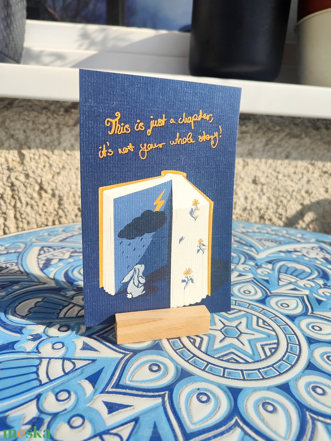 This Is Just a Chapter-reményt adó nyuszi illusztráció - művészet - grafika & illusztráció - digitális - Meska.hu