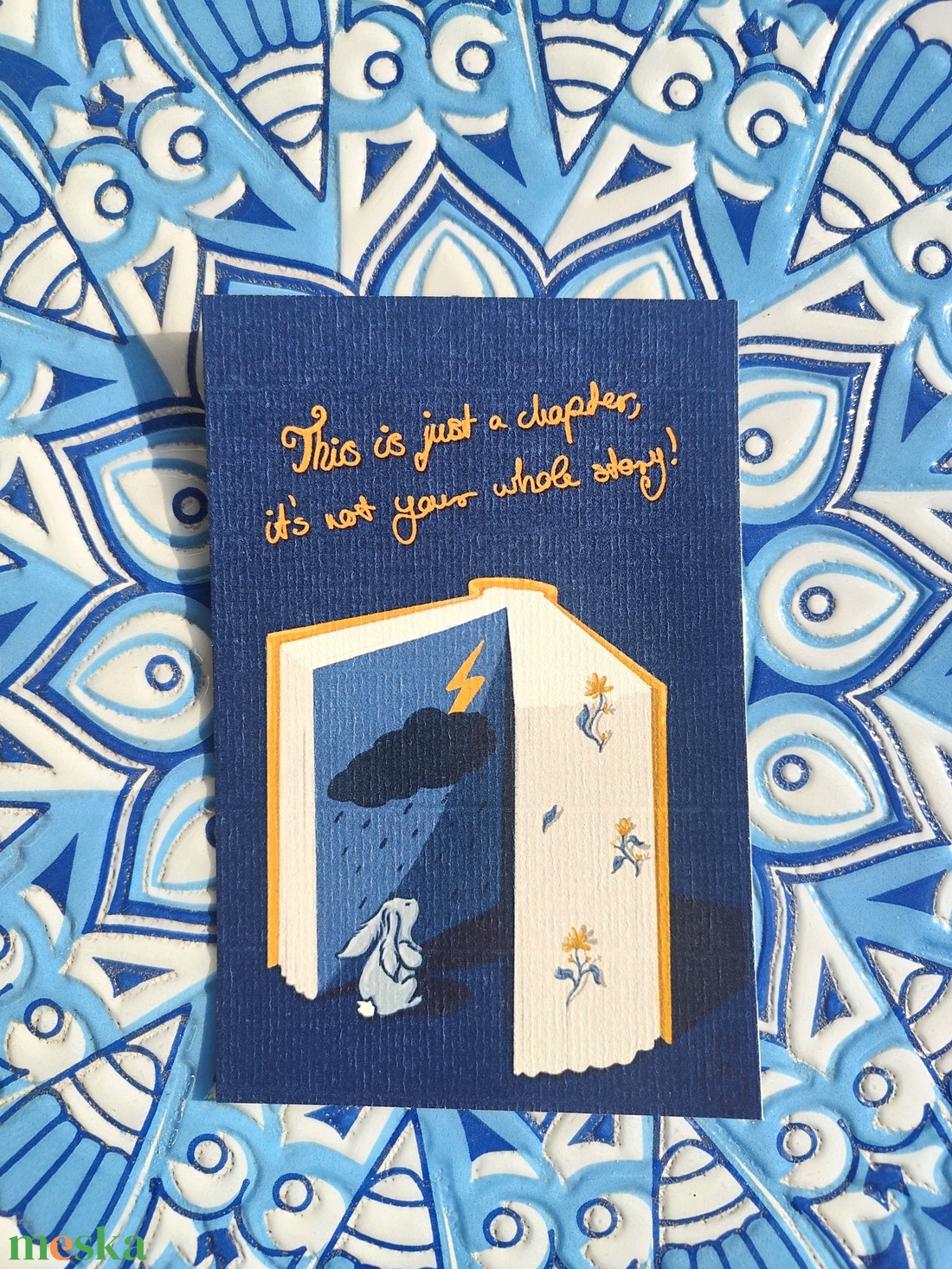 This Is Just a Chapter-reményt adó nyuszi illusztráció - művészet - grafika & illusztráció - digitális - Meska.hu