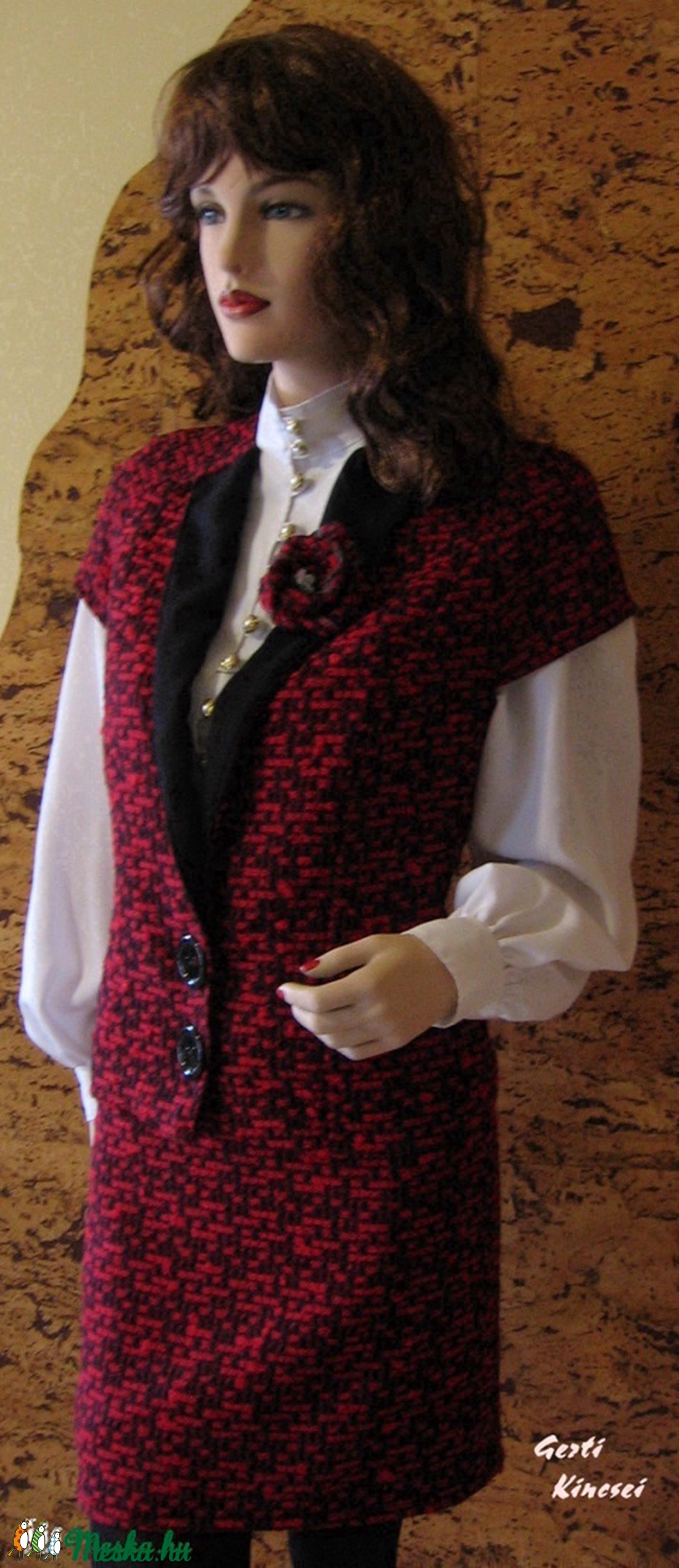 Őszi Kiskosztüm !!! - ruha & divat - női ruha - alkalmi ruha & estélyi ruha - Meska.hu