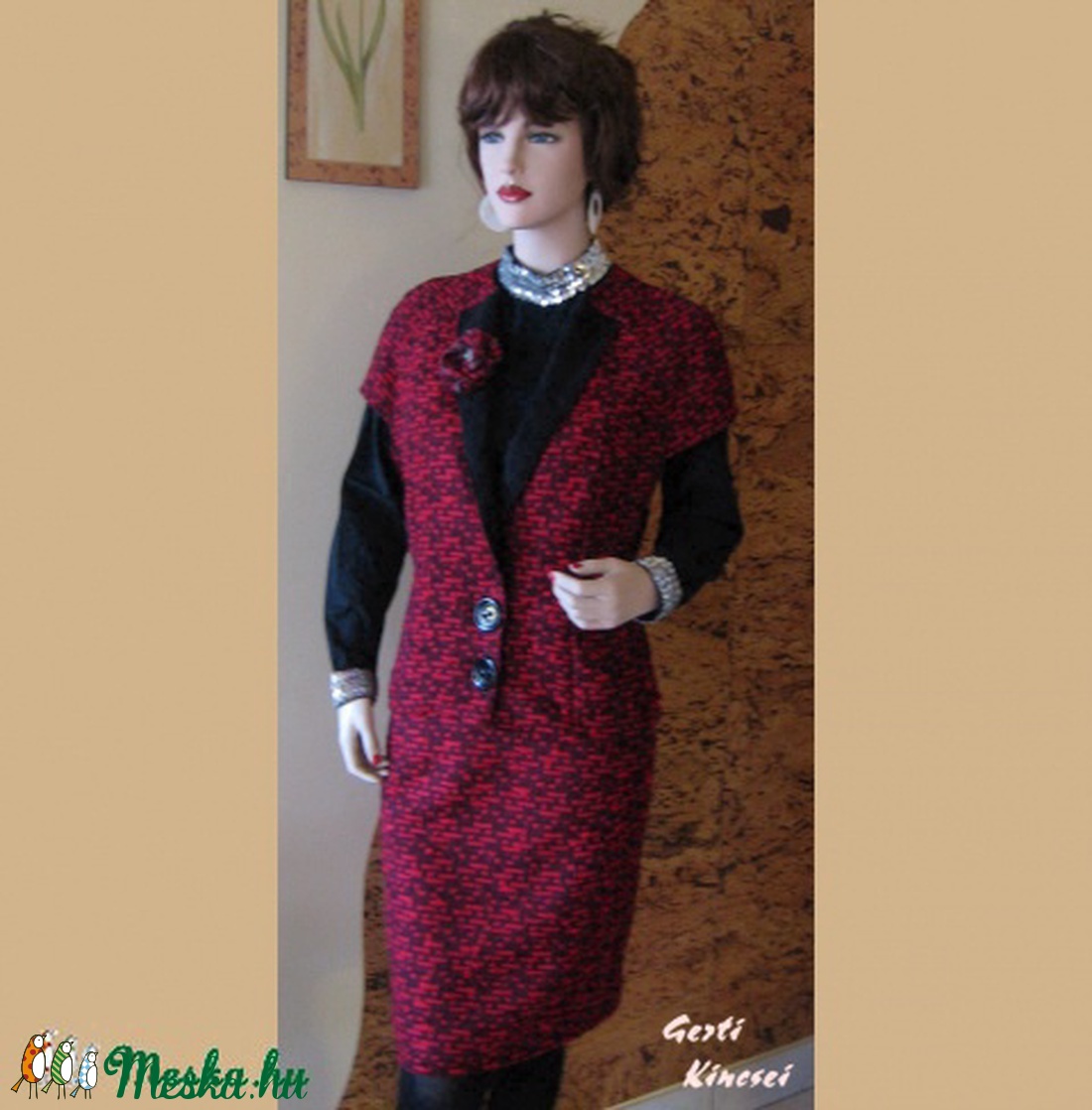 Őszi Kiskosztüm !!! - ruha & divat - női ruha - alkalmi ruha & estélyi ruha - Meska.hu