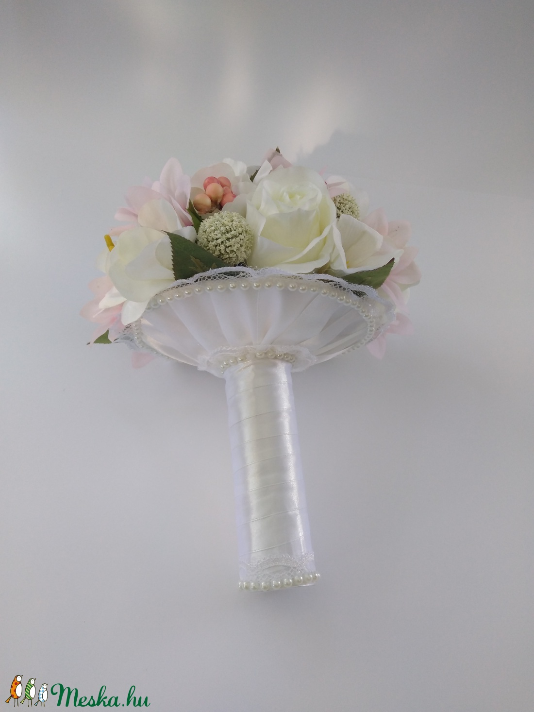 Menyasszonyi csokor, orchidea,rózsa -  - Meska.hu