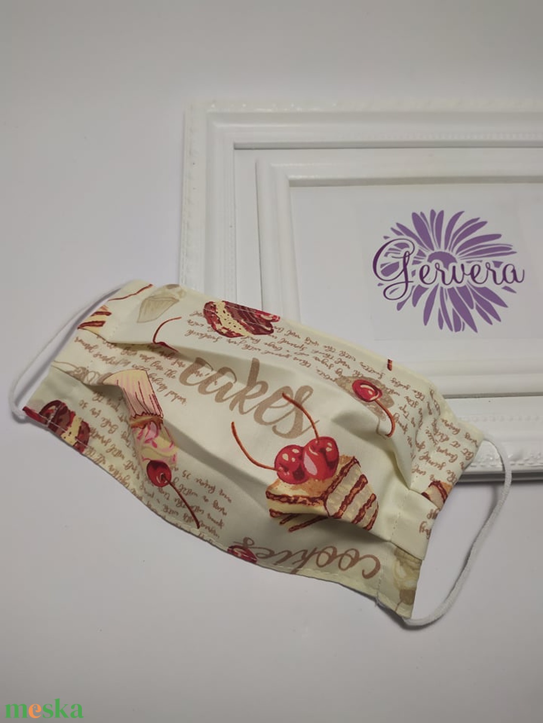 Textil maszk,kétrétegű, sütis - - Meska.hu Textil maszk,kétrétegű, sütis - - Meska.hu