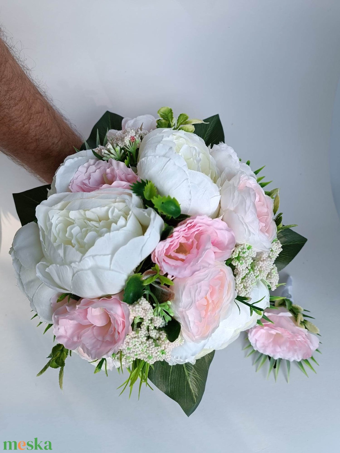 Menyasszonyi csokor, peónia, boglárka, lisianthus - esküvő - menyasszonyi- és dobócsokor - Meska.hu Menyasszonyi csokor, peónia, boglárka, lisianthus - esküvő - menyasszonyi- és dobócsokor - Meska.hu