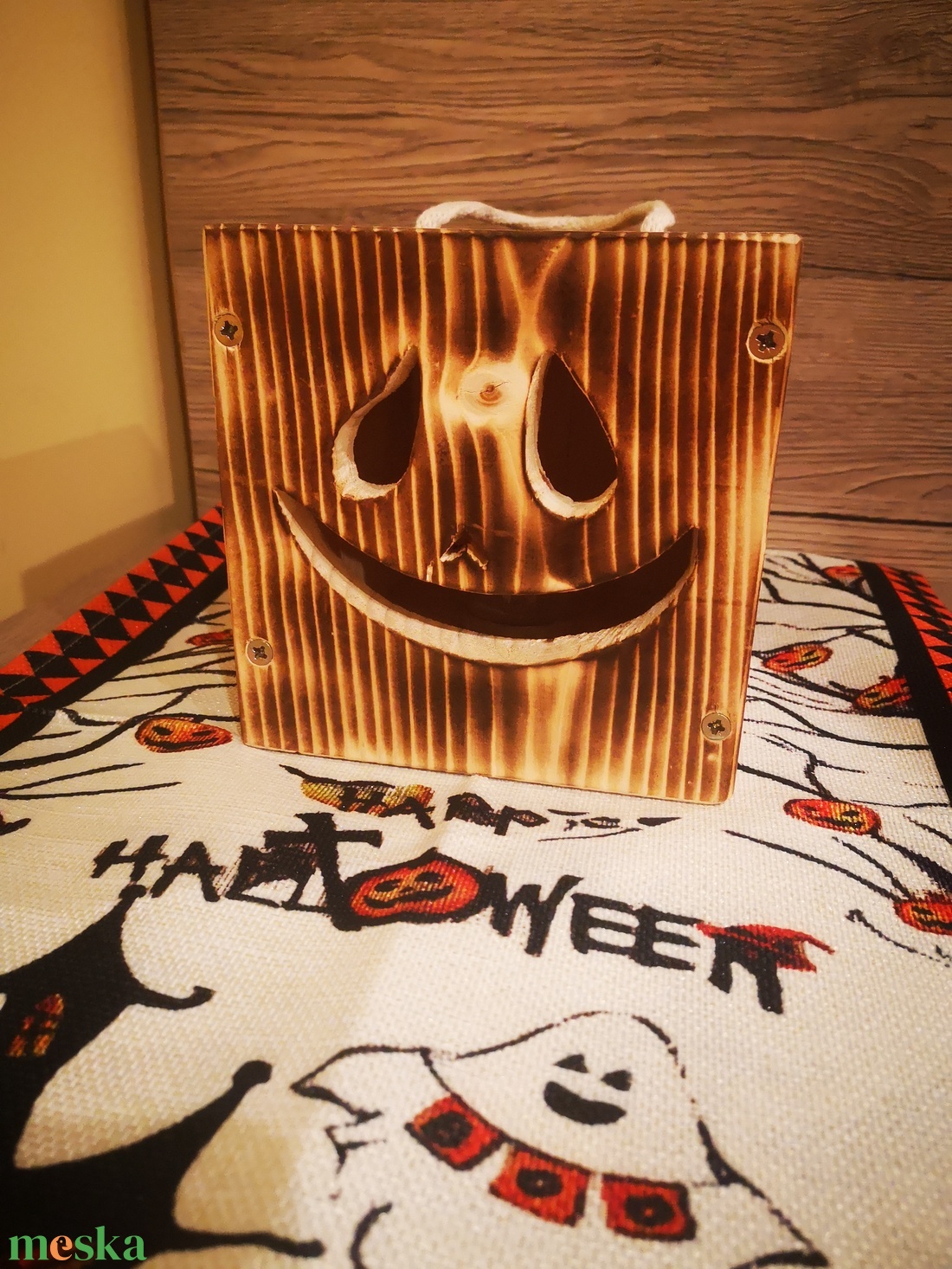 Fa halloween-i lámpás - otthon & életmód - dekoráció - halloween - halloweeni lámpás - Meska.hu Fa halloween-i lámpás - otthon & életmód - dekoráció - halloween - halloweeni lámpás - Meska.hu