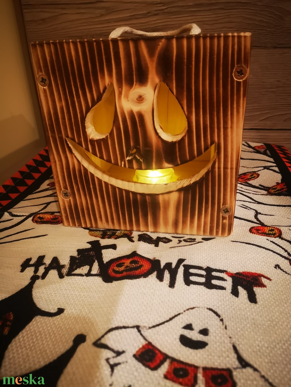Fa halloween-i lámpás - otthon & életmód - dekoráció - halloween - halloweeni lámpás - Meska.hu Fa halloween-i lámpás - otthon & életmód - dekoráció - halloween - halloweeni lámpás - Meska.hu