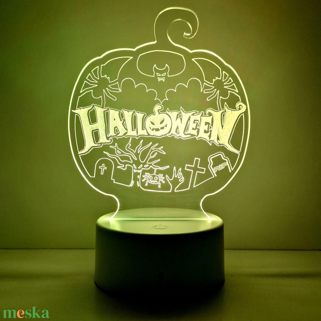LED-es Halloween-i lámpa akciós termékkép 1