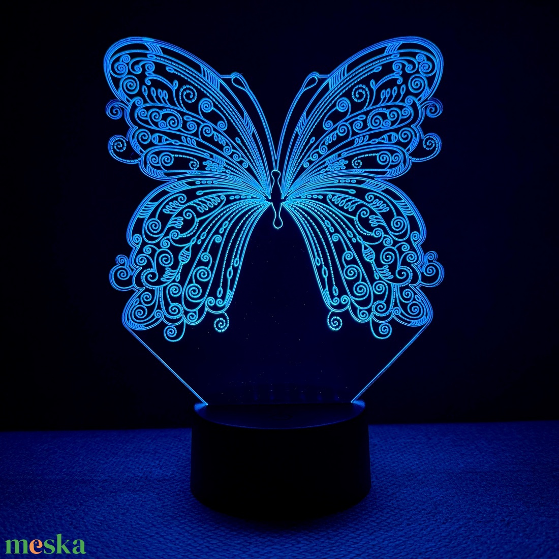 Pillangó LED lámpa - otthon & életmód - lámpa - hangulatlámpa - Meska.hu