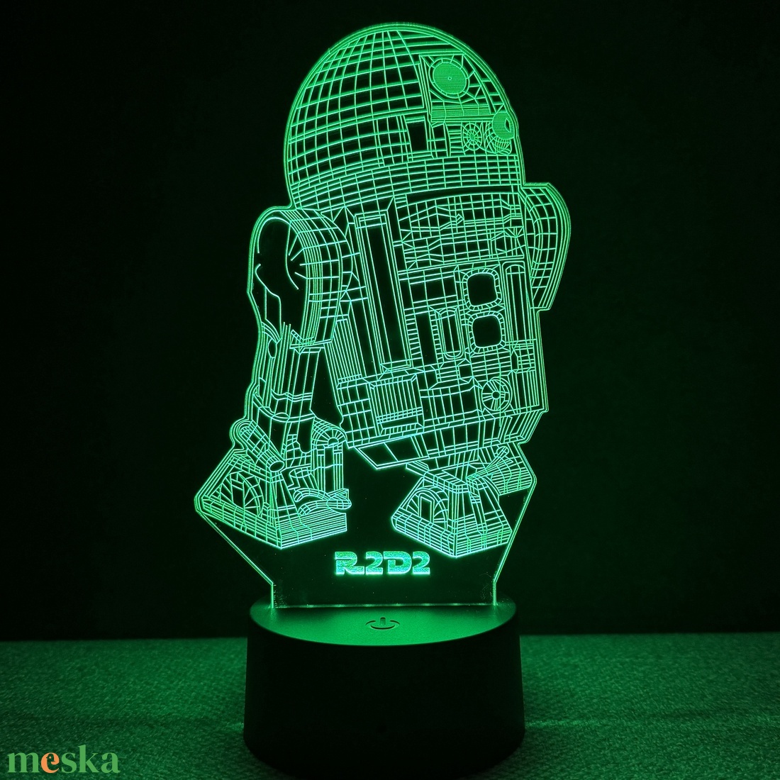 Star Wars - R2D2 LED lámpa - otthon & életmód - lámpa - hangulatlámpa - Meska.hu