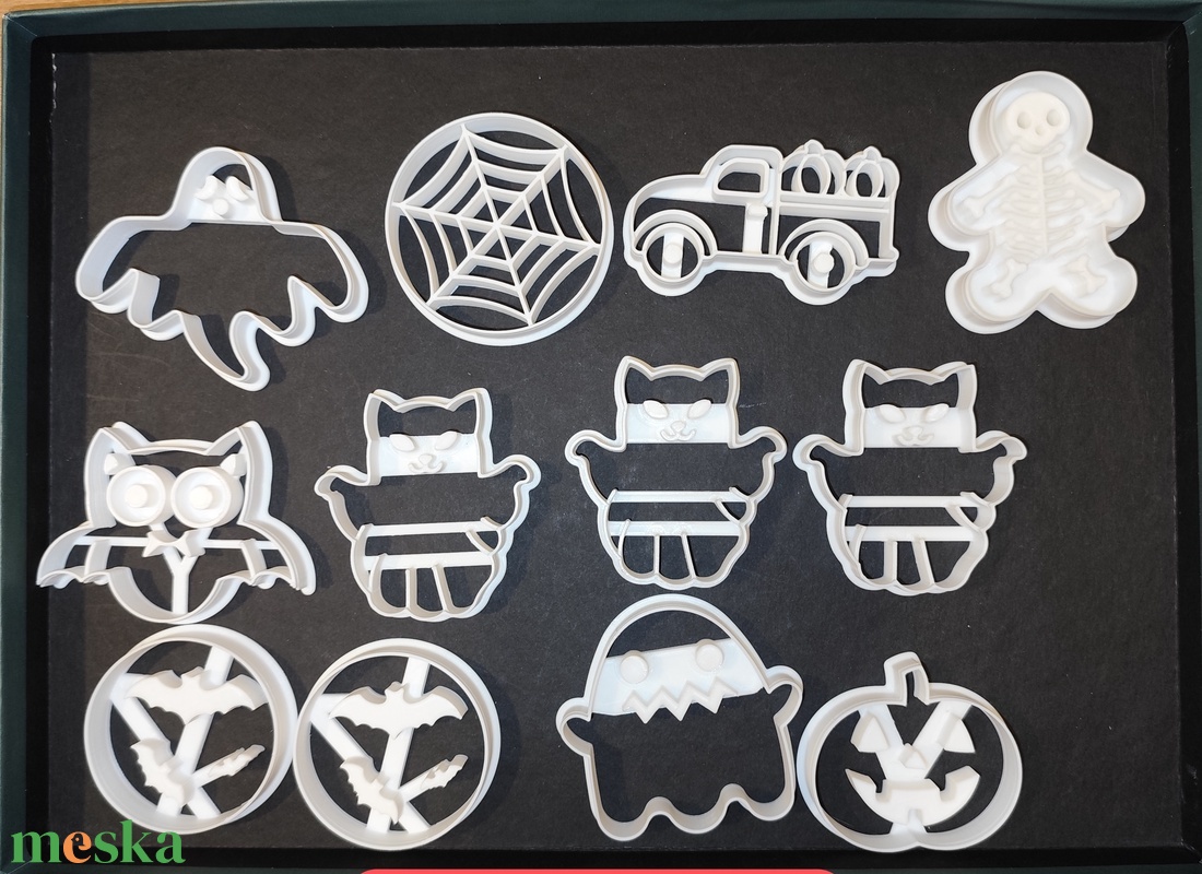 !AKCIÓ! Halloween-i kekszkiszúró csomag - otthon & életmód - dekoráció - halloween - halloweeni sütikiszúrók - Meska.hu