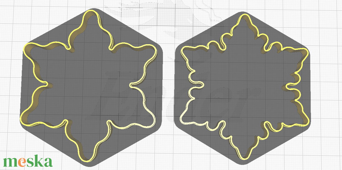 Hópihe kiszúrók - otthon & életmód - konyhafelszerelés, tálalás - sütés, főzés - sütikiszúró - Meska.hu