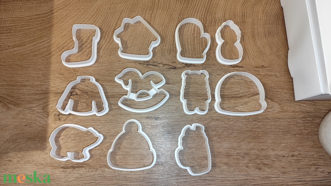 Vegyes karácsonyi keksz-, mézeskalács-, keksz kiszúró forma szettben - otthon & életmód - konyhafelszerelés, tálalás - sütés, főzés - sütikiszúró - Meska.hu